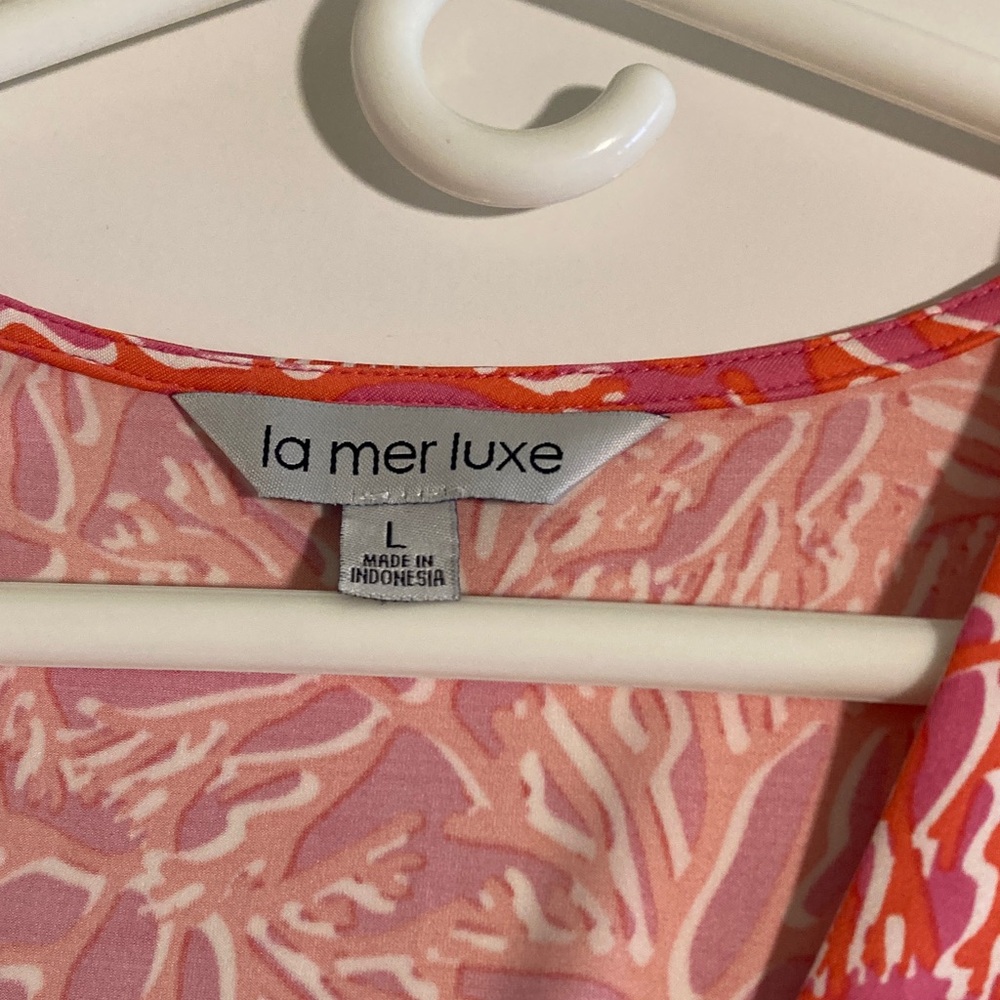la mer luxe coral SzL Like new - Picture 3 of 4